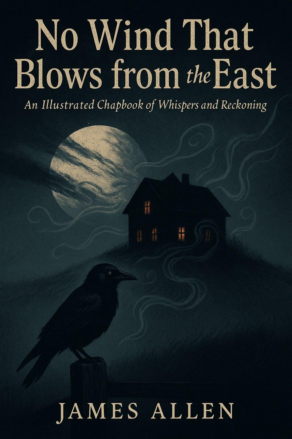 Cover of No Wind That Blows from the East, a chapbook by James Allen.